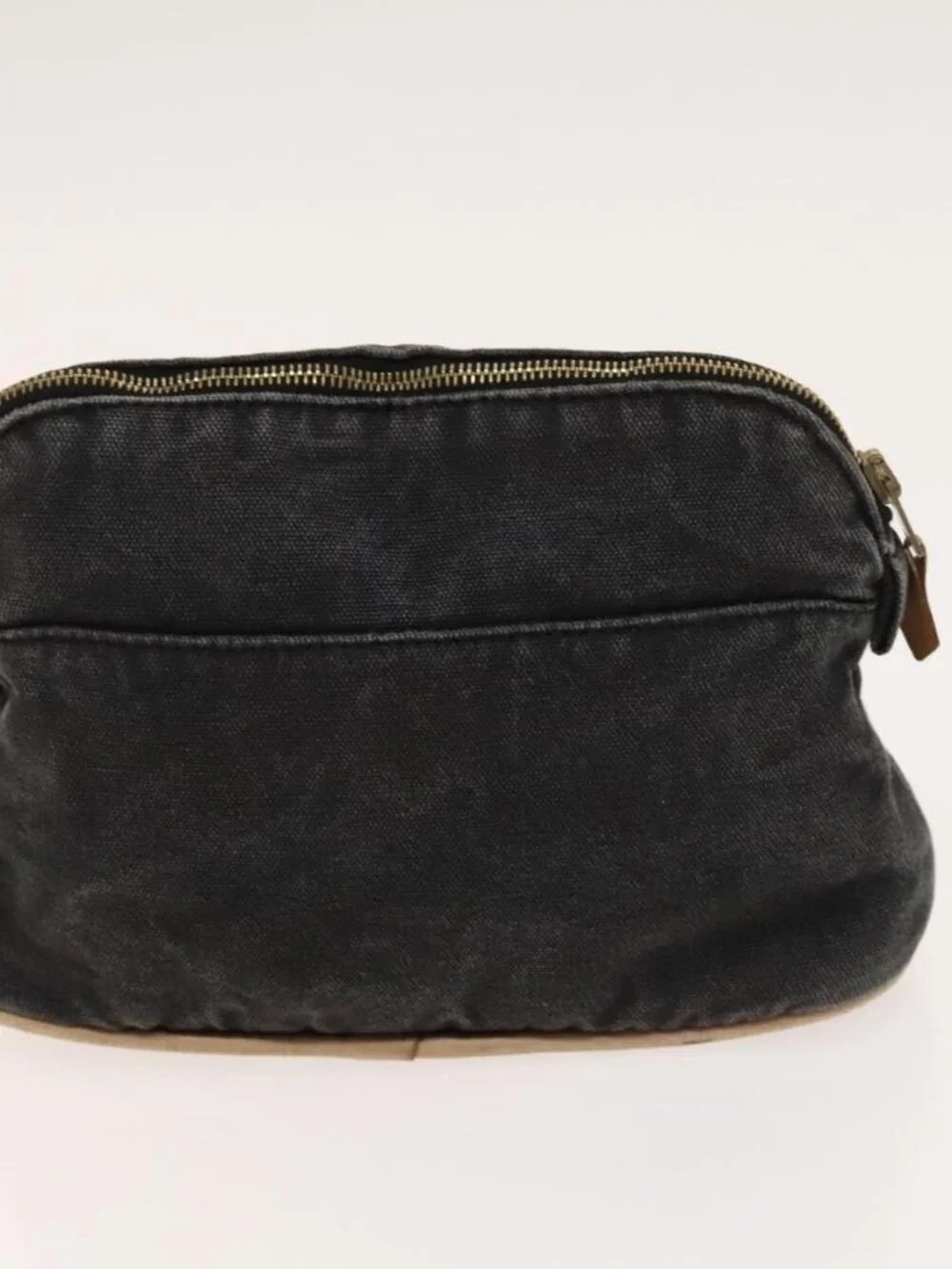 HERMES Bolide Pouch Canvas 2 Set Black Auth bs26741 - Picture 10 of 15